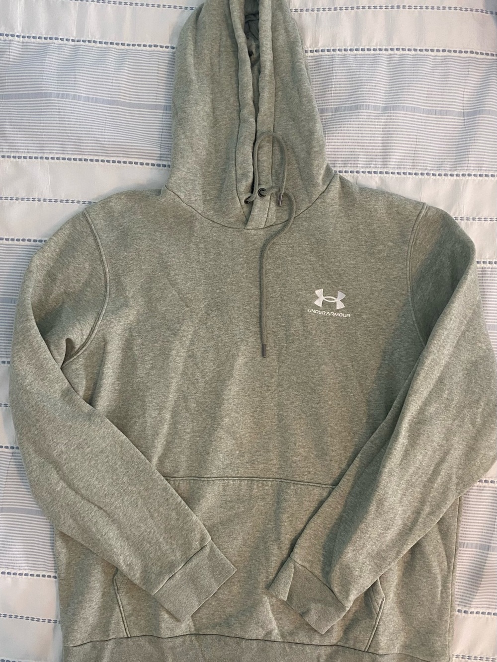 Under Armour light  Green Hooded Sweatshirt